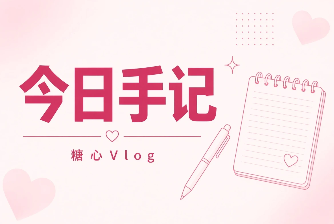 今日便笺的手账与记录插画